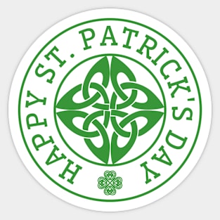 Happy St Patricks Day Sticker